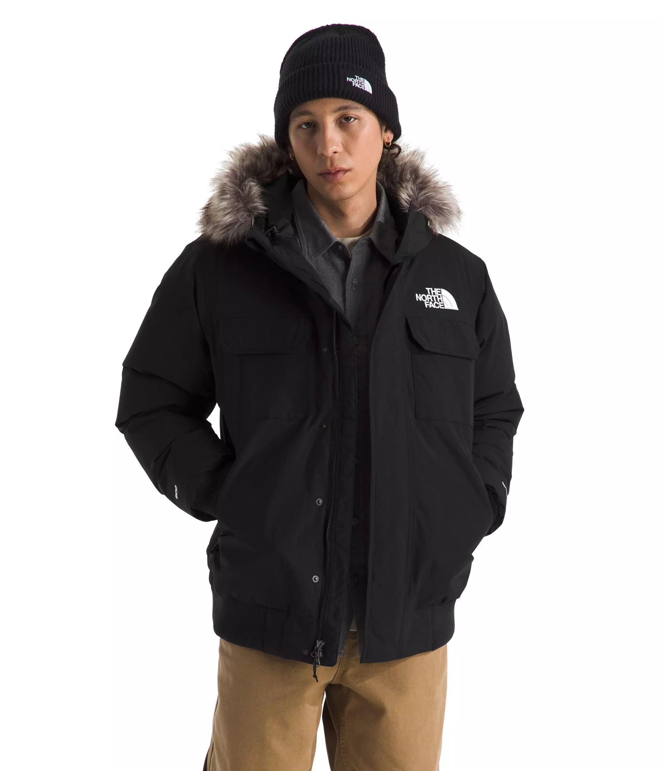THE NORTH FACE Winter Bomber Jacket 160㎝ THE NORTH FACE McMurdo Bomber Jacket Men's Black | Hibbett